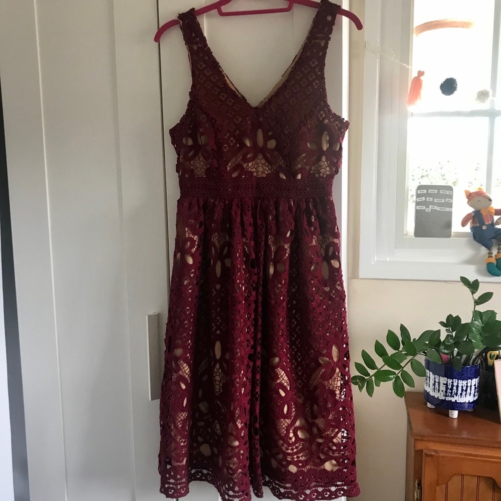 Midi Lacy Dress ~ Nordstrom Rack